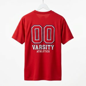 Varsity Athletics Red T-Shirt