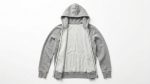 Classic Heather Grey Full-Zip Hoodie